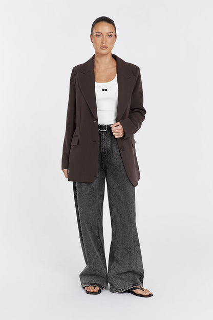 ELLE | MÖRK CHOKLAD BLAZER