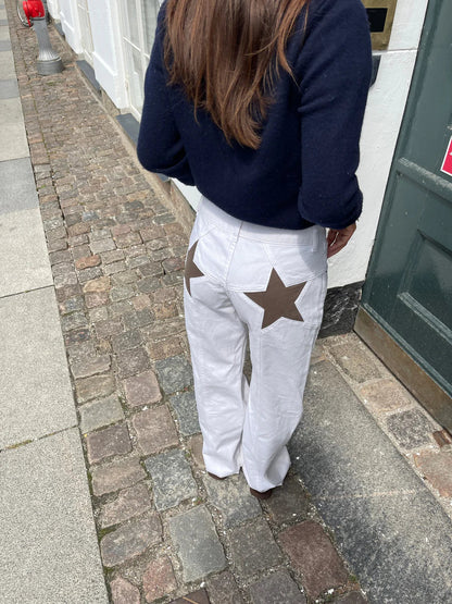 Lola Star Jeans - Oversized jeans med stjärnor