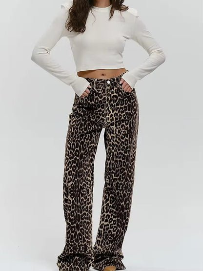 Leopard | Denim Raka Jeans