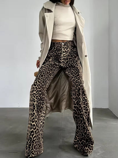 Leopard | Denim Raka Jeans