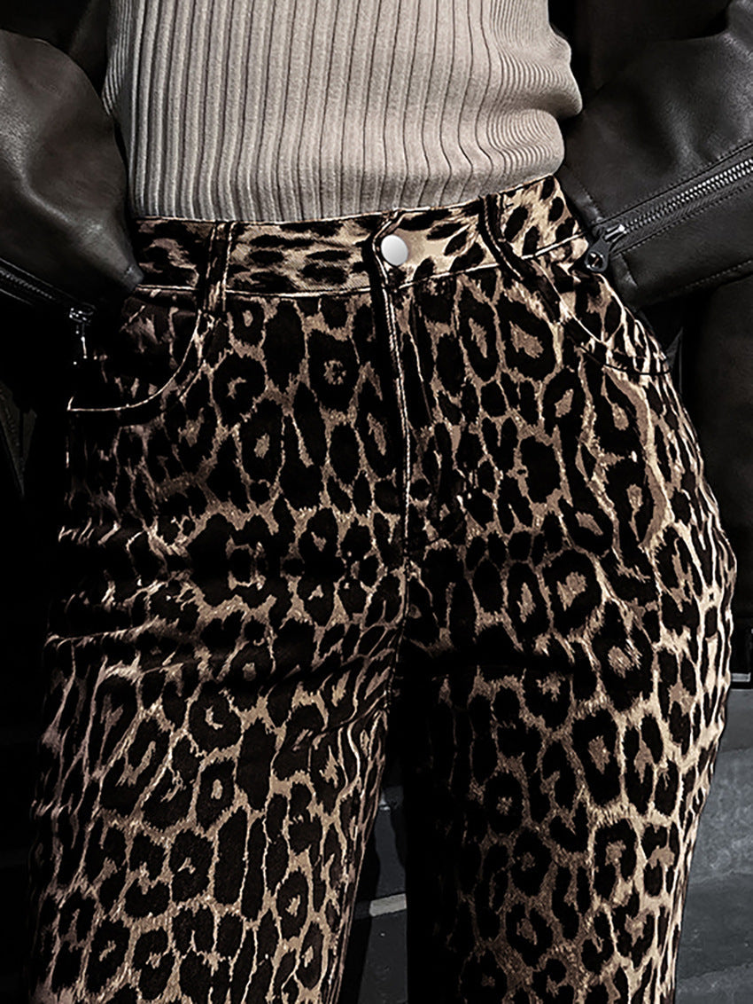 Leopard | Denim Raka Jeans